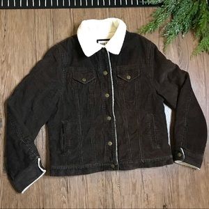 Vintage Marvin Richards Corduroy Sherpa 